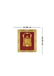 Balaji with Sanskrit Mantra 24K Gold Sheet Artwork (A3)