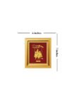 Radhakrishna on Swing 24K Pure Gold Sheet (A7)