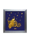 A5 Peacock-Small 24K Pure Gold Artwork