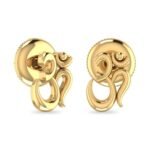 Stud Om Gold 22ct 1